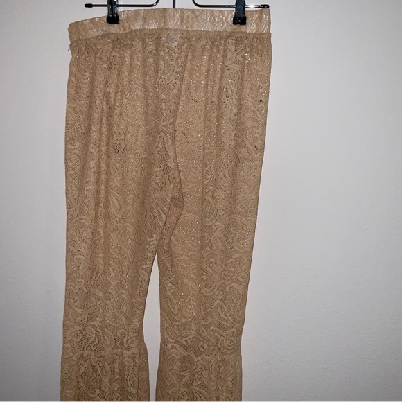 Saints & Hearts  Flare Lace crochet flare bell bottom pants - Picture 5 of 9